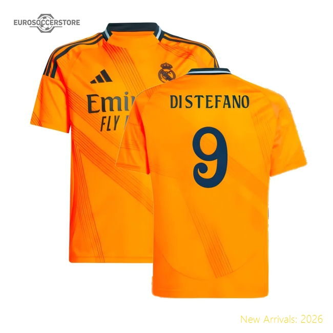 2024-2025 Real Madrid Away Jersey (kids) (di Stefano 9) - Economical