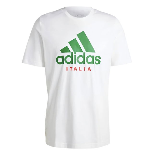 2024-2025 Italy Dna Graphic Tee (White) (Di Lorenzo 2) Euro