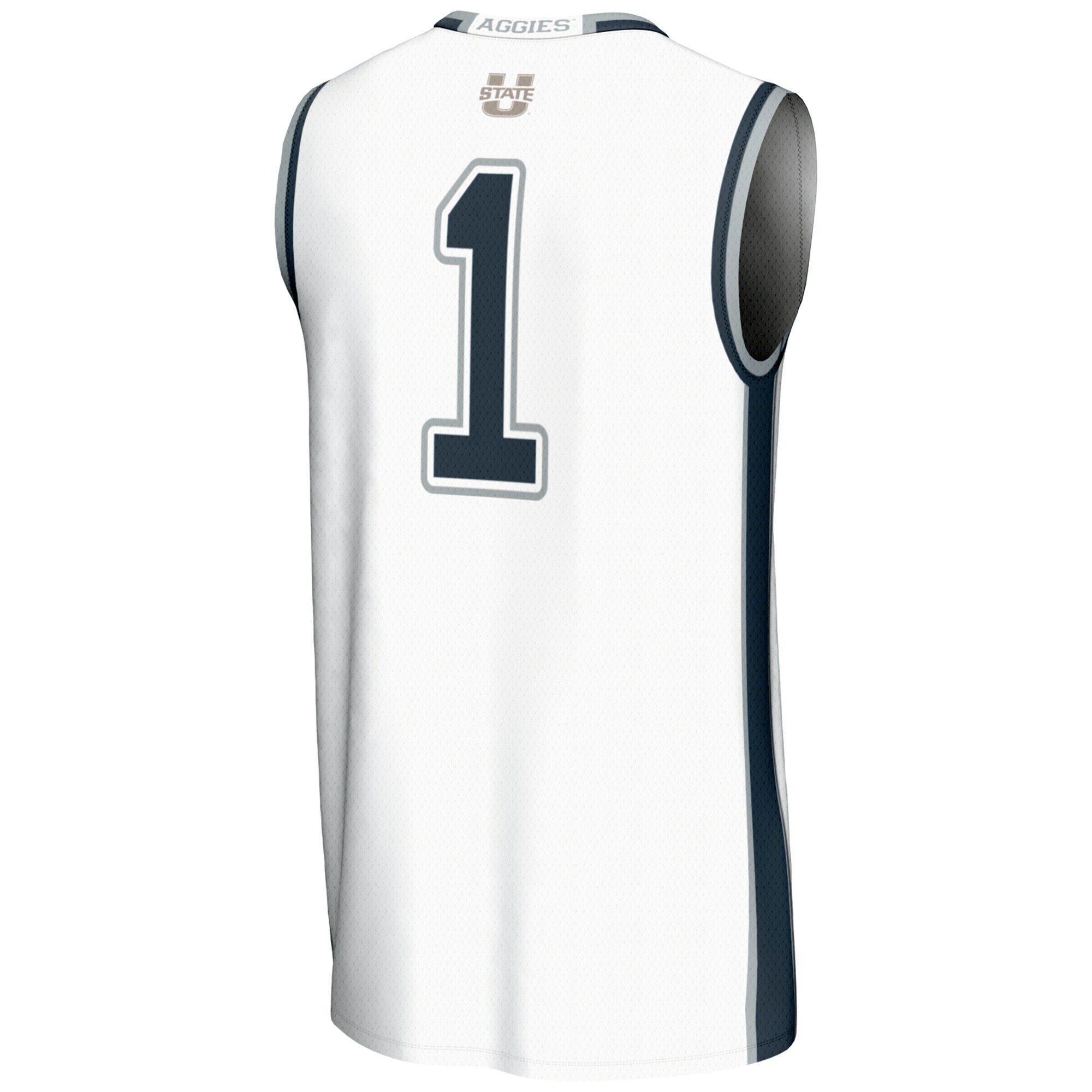 [NJP] Utah State Aggies GameDay Greats Lightweight Basketball Jersey - White