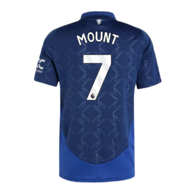 Official 2024-2025 Man Utd Away Shirt (mount 7) - Premium Quality