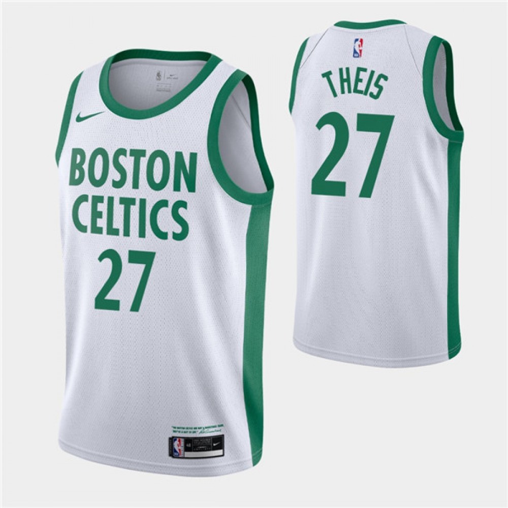 Boston Celtics 27 Jersey - White City Edition - Basketball Fan Gear