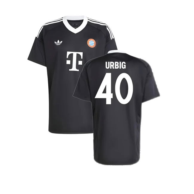 2024-2025 Bayern Munich Third Retro Shirt (Black) Moisture Wicking