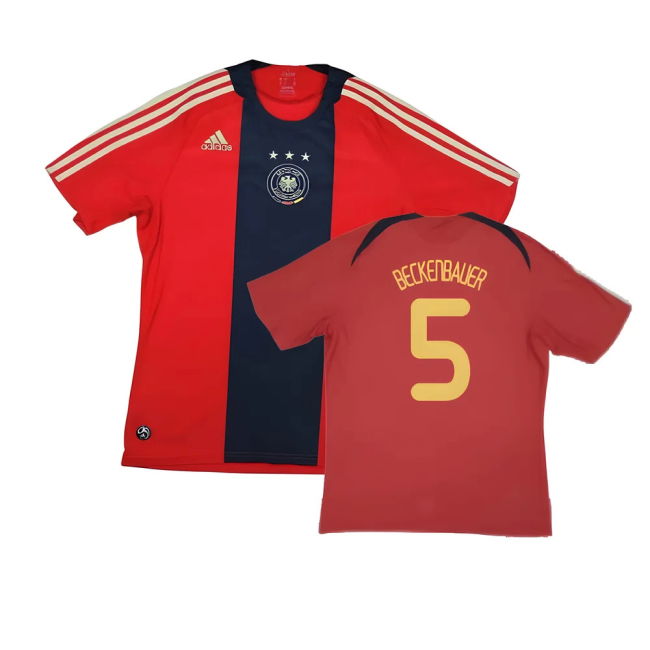 Germany A Team Pro Level Away Professional Jersey (BECKENBAUER 5)