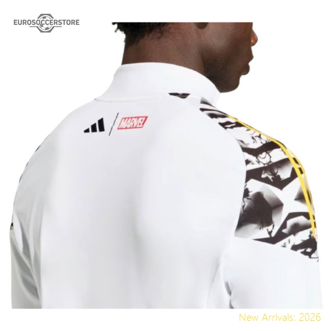 Match-Day 2025-2026 Real Madrid Avengers Training Top (White)