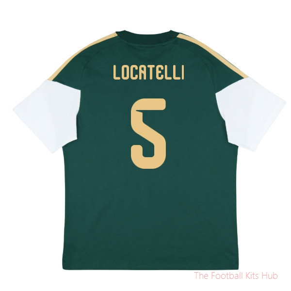 2026-2027 Italy Training Tee (Green) (Locatelli 5)