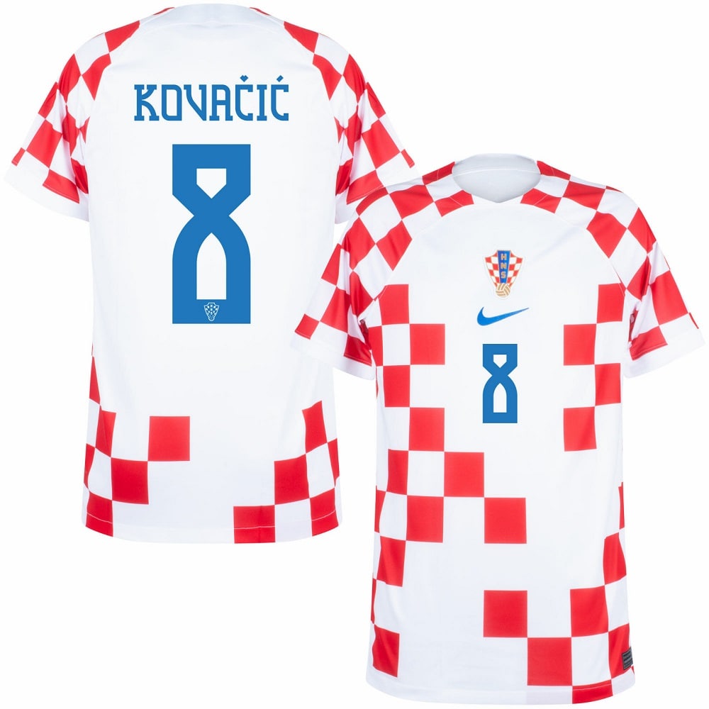 CROATIA HOME JERSEY WORLD CUP 2022 KOVACIC