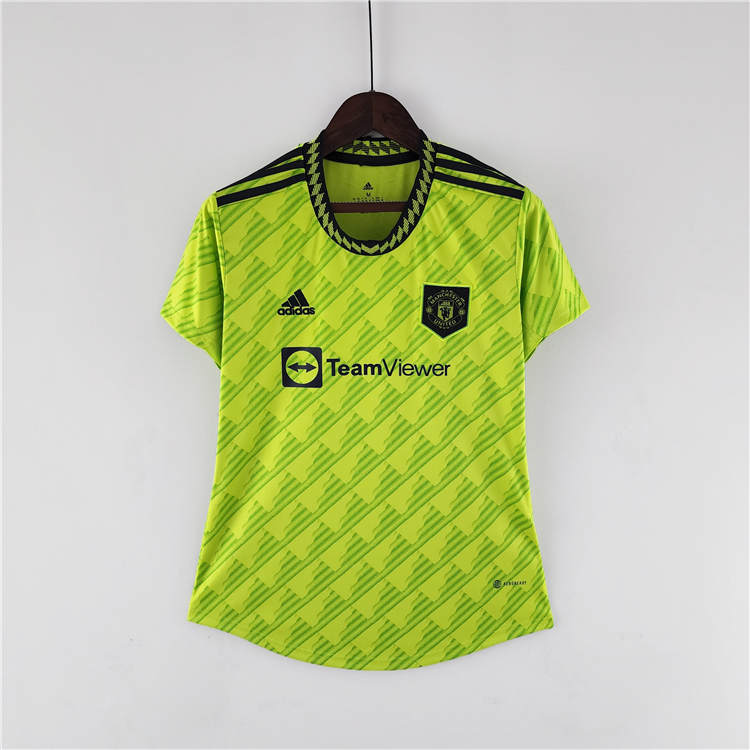 Professional Grade Man Utd Manchester United 2223 Third Kit Women's