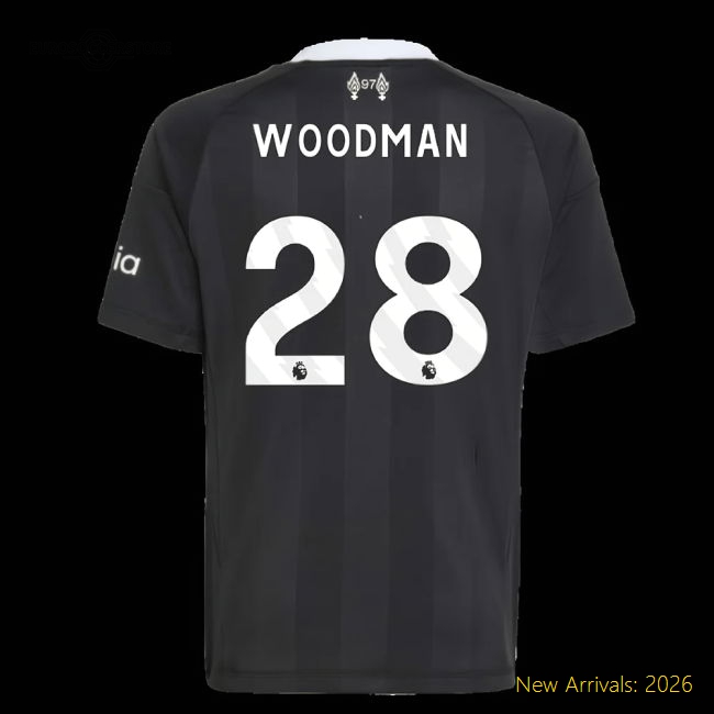 2025-2026 Liverpool Kids Gentle Jersey Woodman Kids-safe Technology