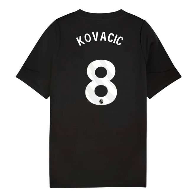 Kids Kovacic 8 Man City EPL Team Sophisticated Training Match Shirt