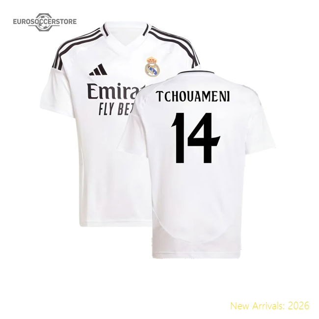 2024-2025 Football Team Kids Soft Tchouameni Kids-safe Technology