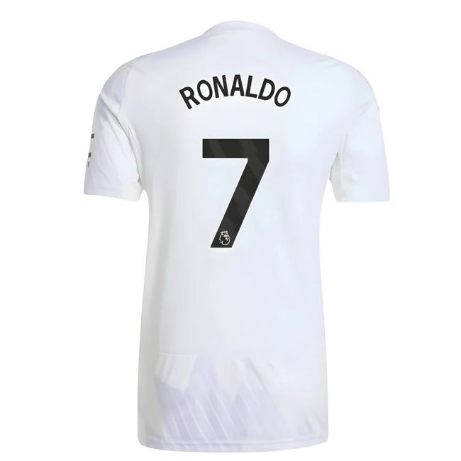 Ronaldo 7 Match Worn Style Man Utd Away Pro Shirt 2025-2026