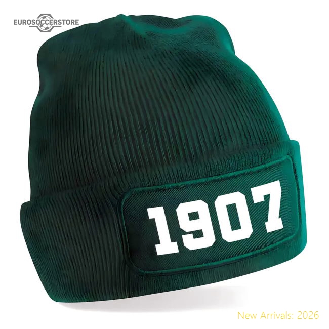 Fan-Favorite Genuine Betis 1907 Football Beanie Hat (Green)