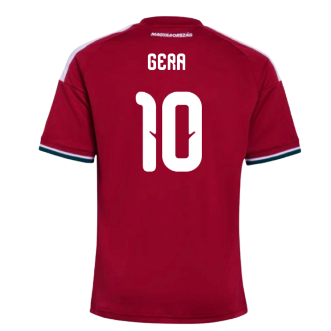 2026-2027 Hungary Home Shirt (Kids) (Gera 10) Official Authentic