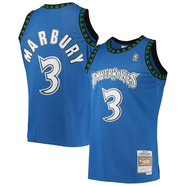 Elite Stephon Marbury MIN Swingman Jersey - Economical - Fan Favorite