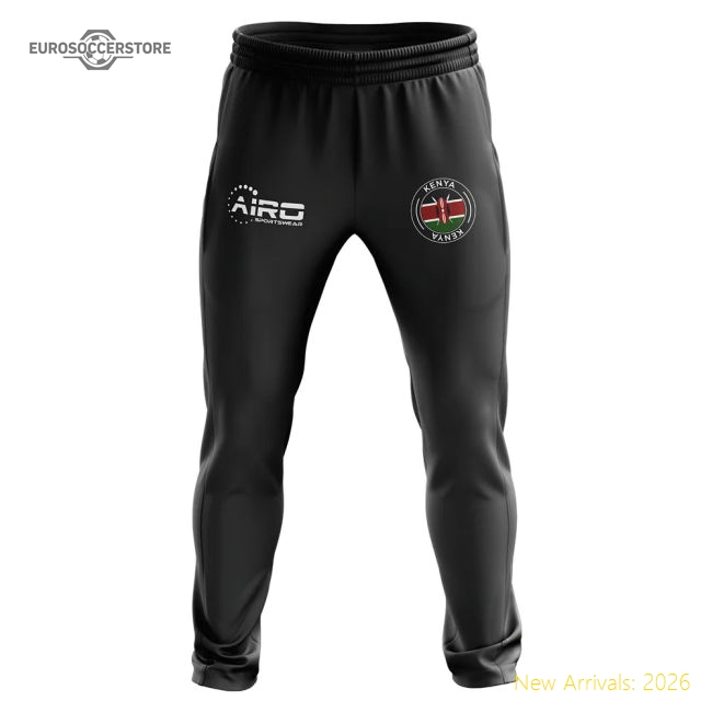Kenya Concept Football Training Pants (black) - Supporter Edition