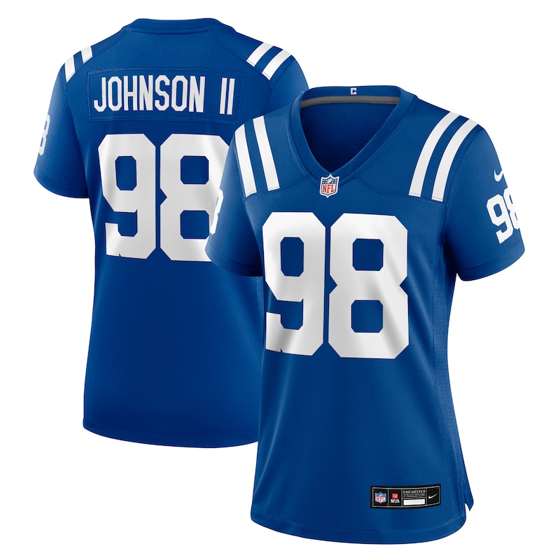 None Eric Johnson II IND Colts Game-Ready Team Spirit Wear Football Ap