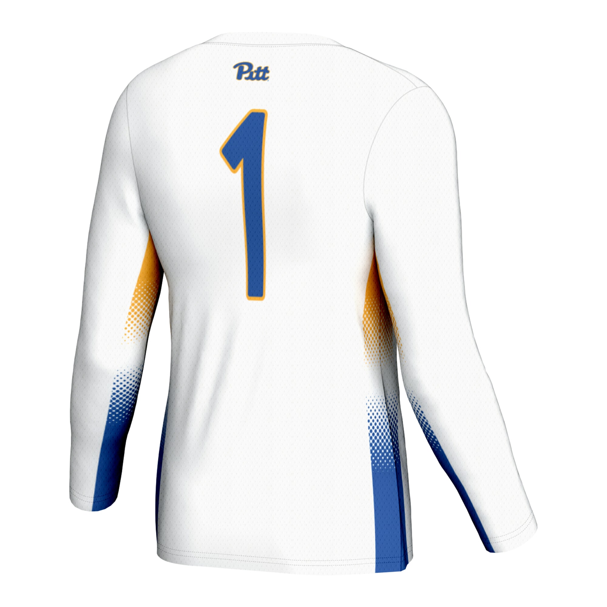 [NJP] Pitt Panthers GameDay Greats Unisex Lightweight Volleyball Jersey - White