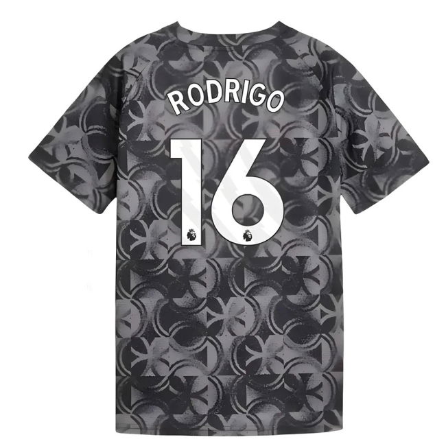 Rodrigo 16 Supporter Grade Man City Home Replica Jersey (Kids)