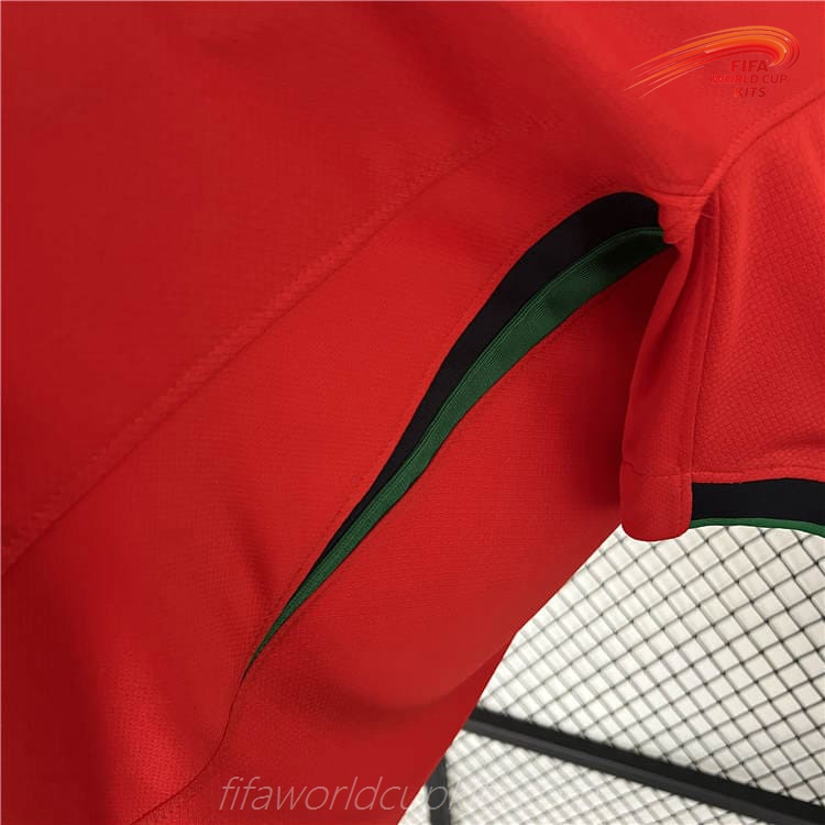 First Choice Football Shirt of Portugal for 2024 Euro Cup