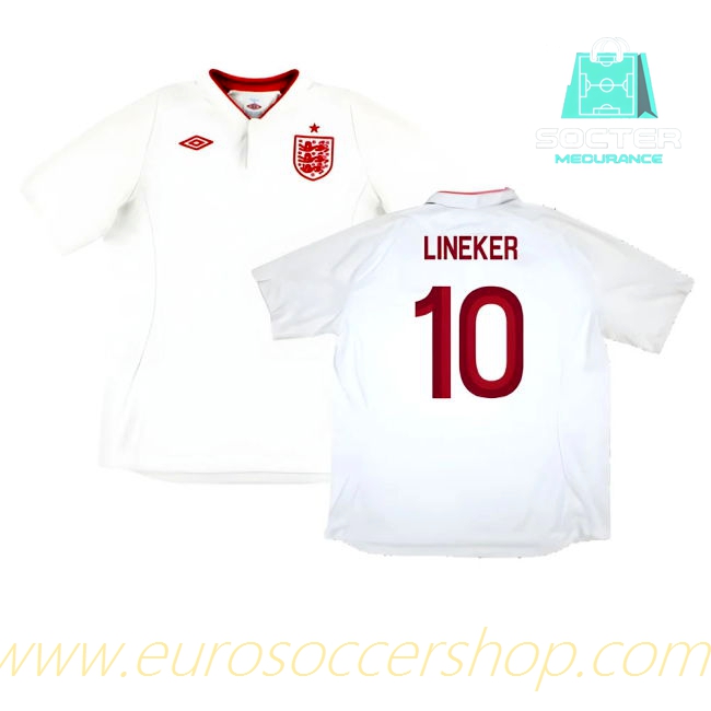 World Cup England NT Home Shirt (Lineker 10)