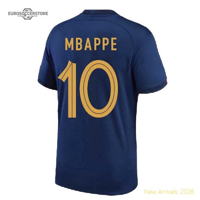2022-2023 France Home Shirt (MBAPPE 10)
