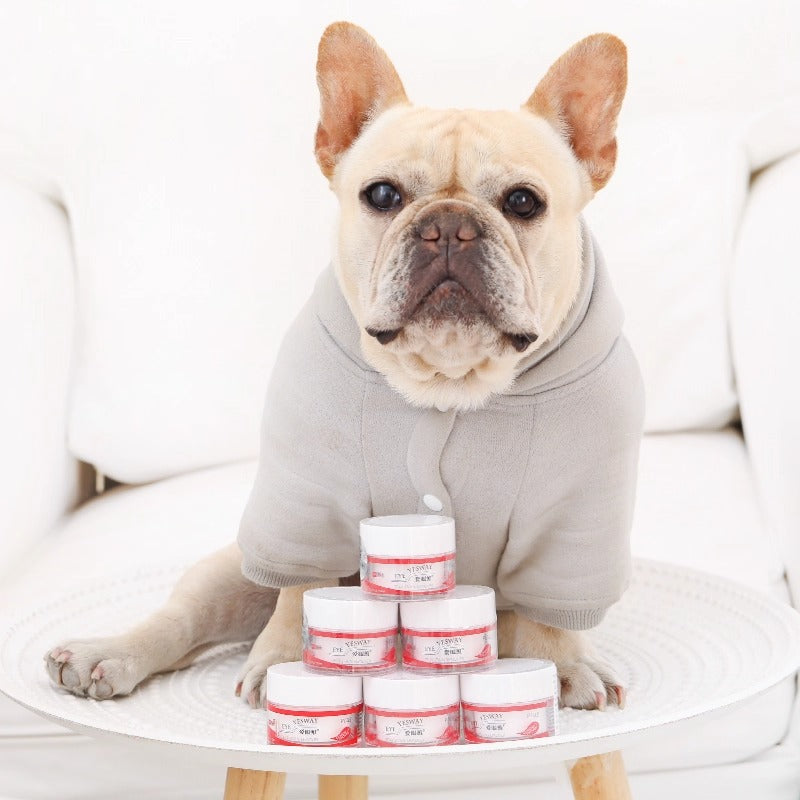Frenchie Tear Stain Remover Powder – Safe Natural Eye Care Indoor Use