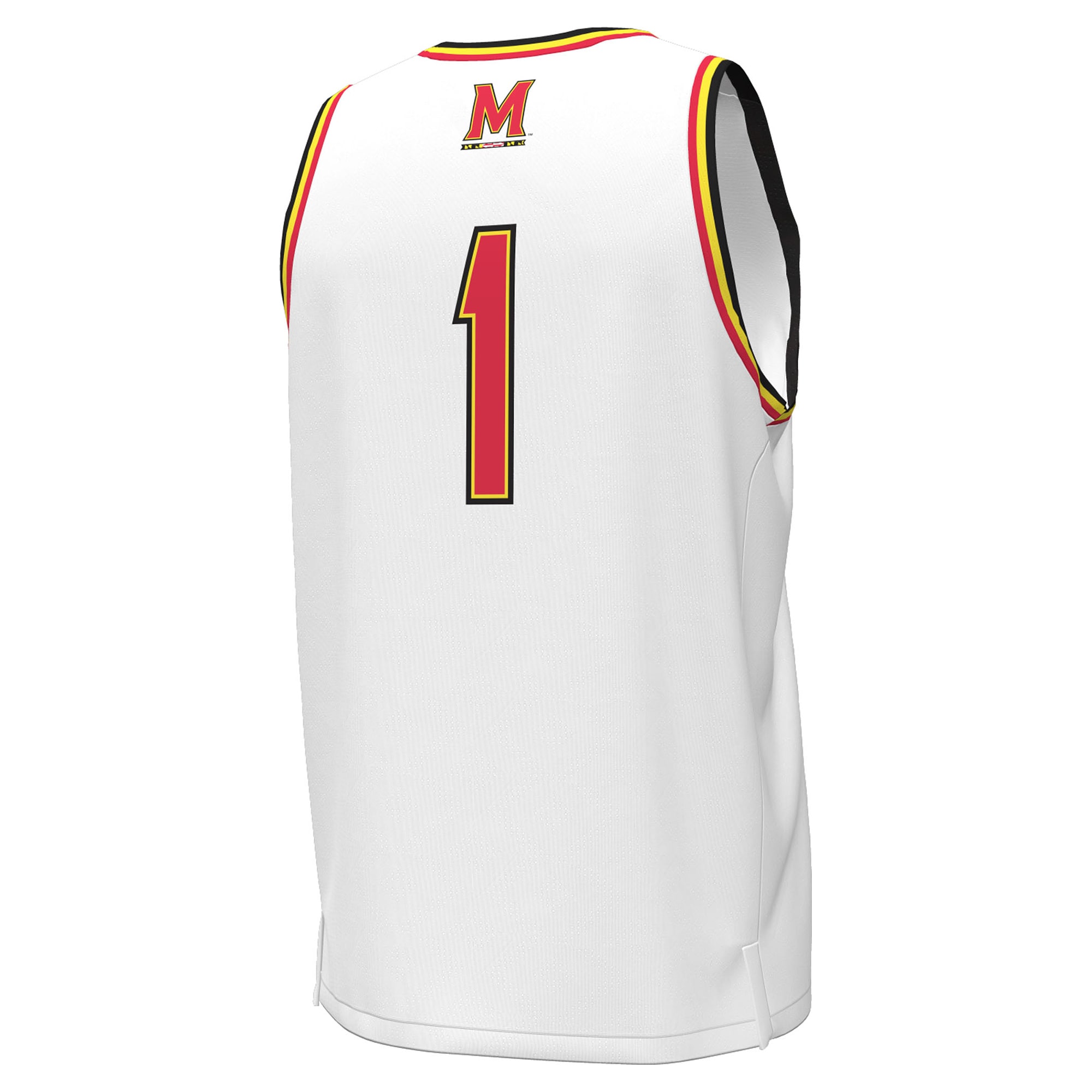 [NJP] Maryland Terrapins Replica Basketball Jersey - White