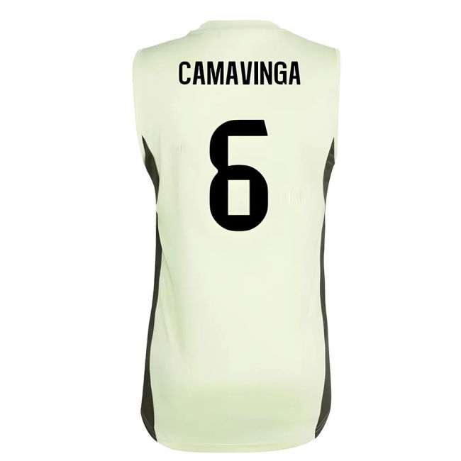 Replica Quality Real Madrid Training Fan Shirt (Adults) (Camavinga 6)