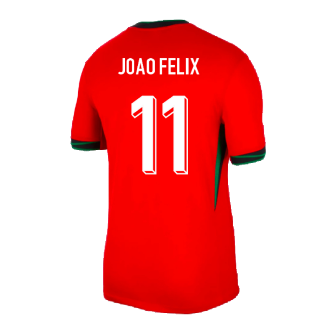 2024-2025 Portugal Home Shirt (Joao Felix 11) Oranje Authentic