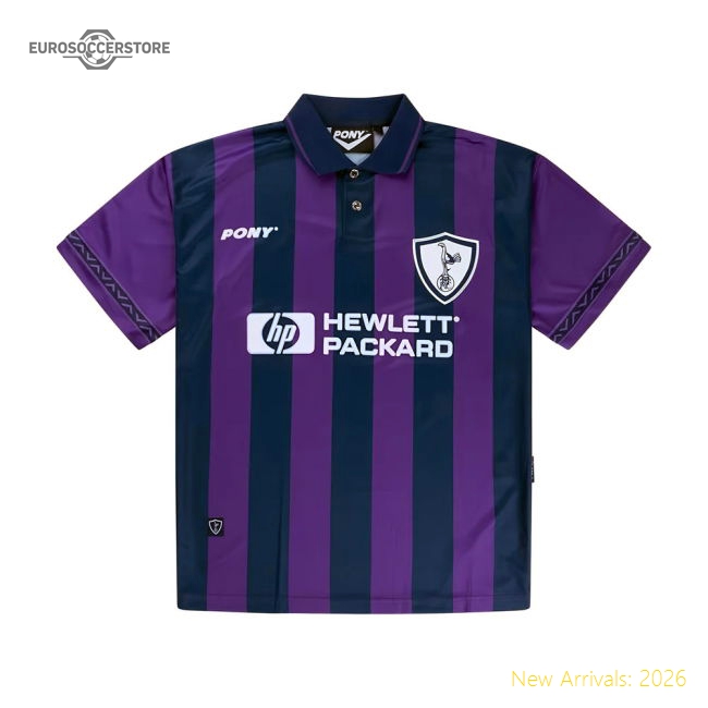Authentic 1995-1996 Tottenham Away Pony Retro Shirt (klinsmann 18)