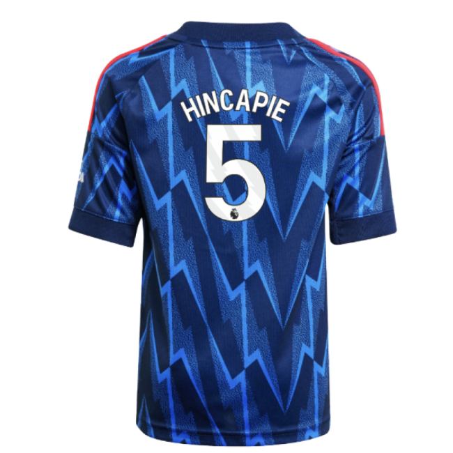 vintage 2025-2026 Arsenal Away Mini Kit (Hincapie 5)