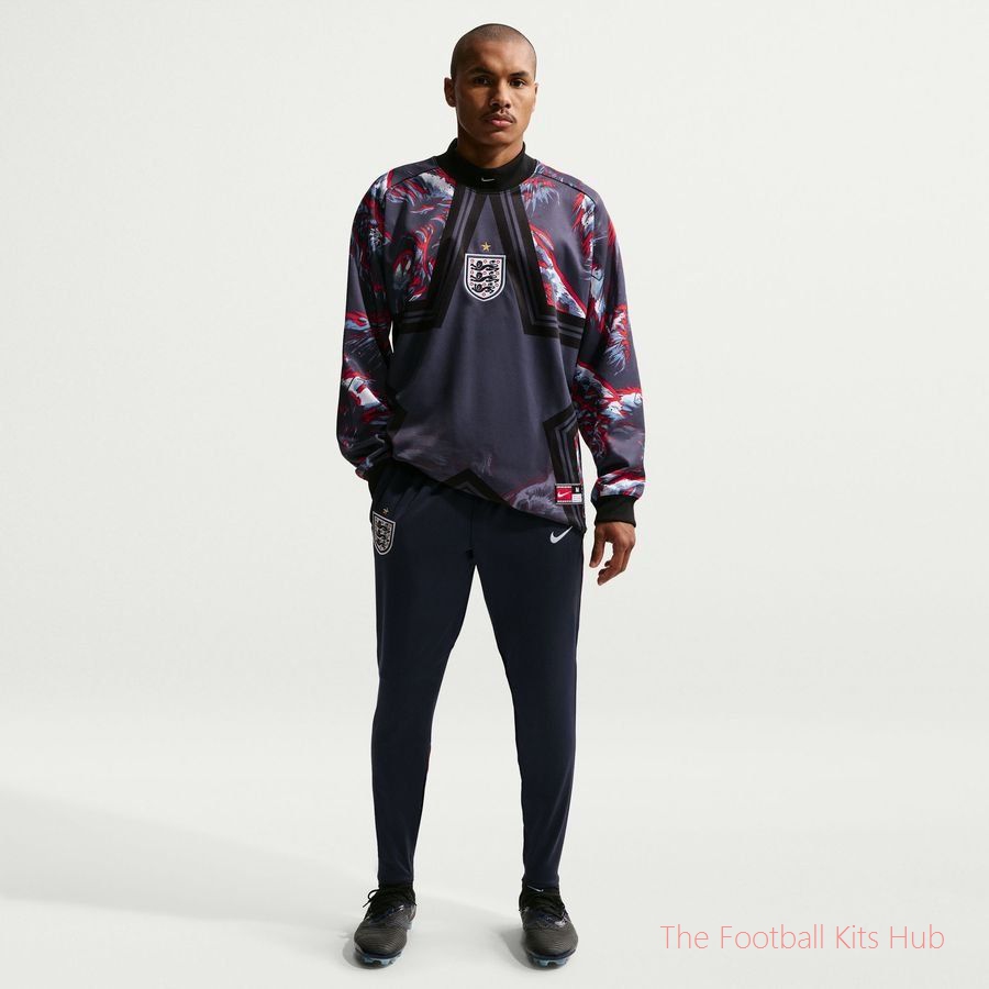 England Training Trousers Dri-FIT Strike World Cup 2026 - Obsidian/Work Blue/White