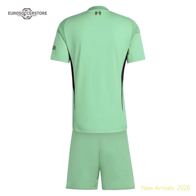 2025-2026 Liverpool Home Goalkeeper Mini Kit