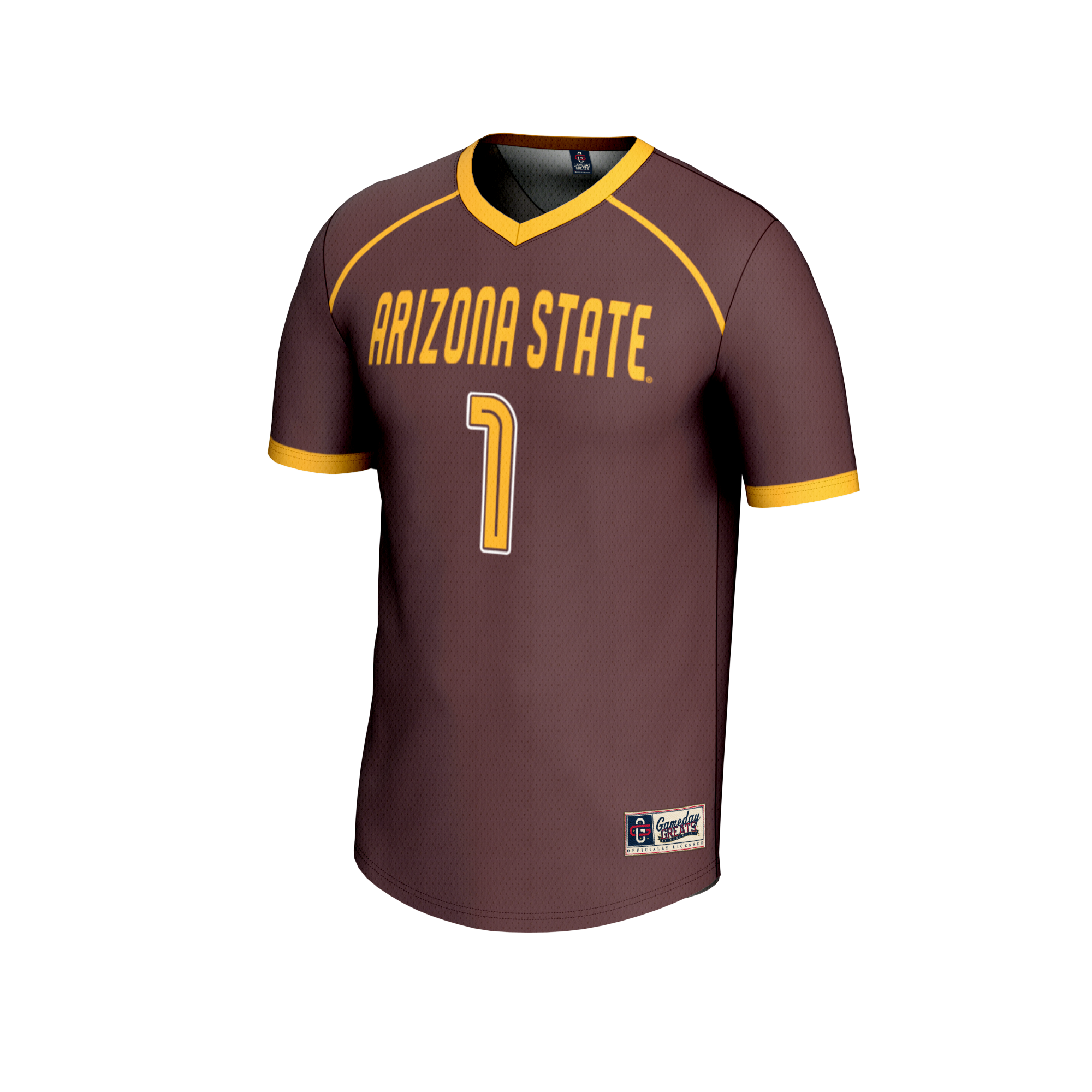[DDG] Arizona State Sun Devils GameDay Greats Lightweight Women's Lacrosse Fashion Jersey - Maroon