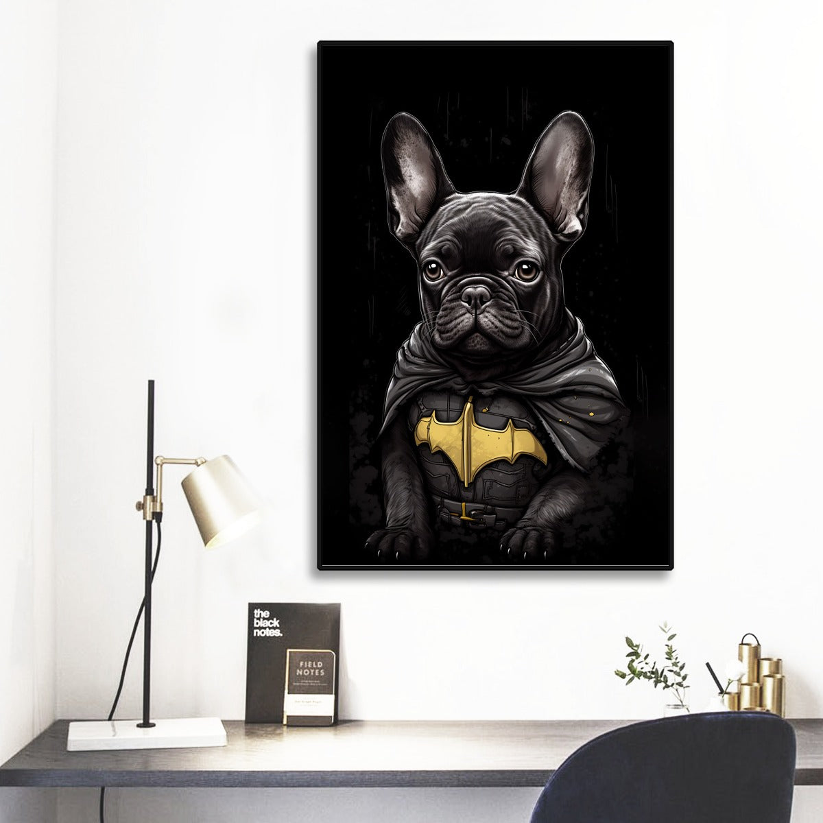 Comfortable French Bulldog Wall Decor - Modern Art Prints For Frenchi...
