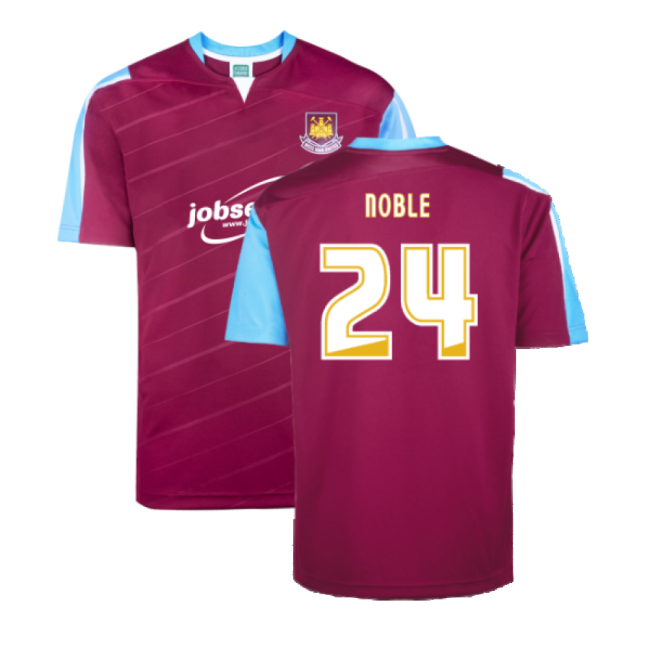 Football West Ham Home Play Off Final Shirt Noble #24 Pro Series L...