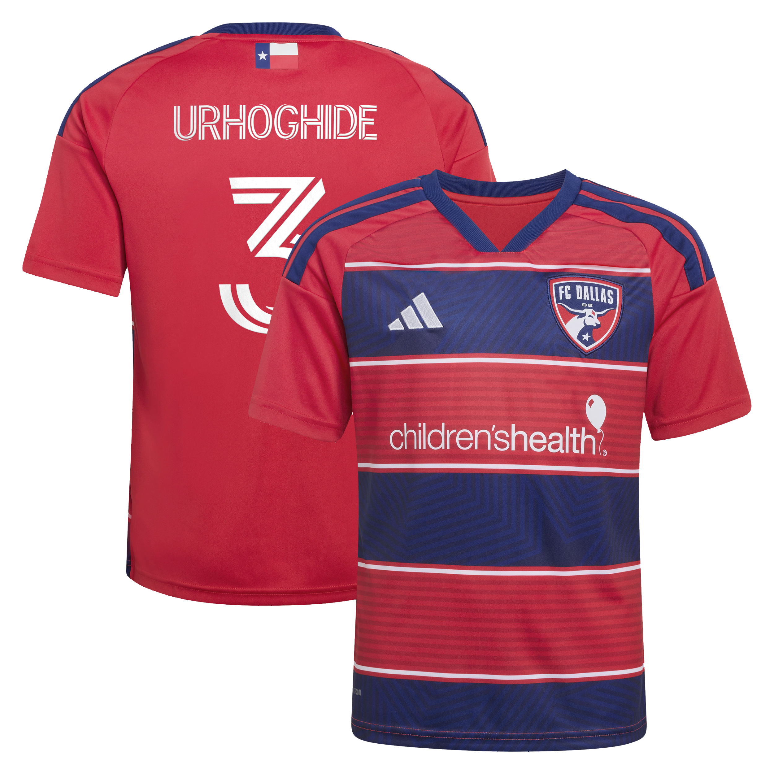 [JED] Osaze Urhoghide FC Dallas Youth 2026 DNA Kit Replica Jersey - Red