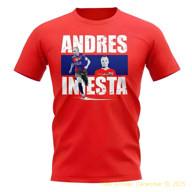 Iniesta T-shirt - Official Edition - Spanish Football - Spanish