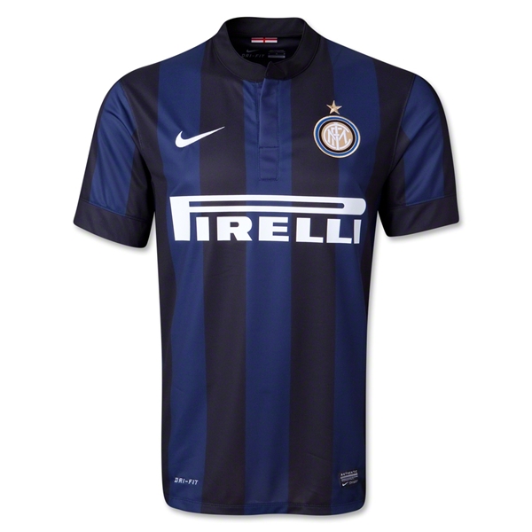 13-14 Inter Milan 9 Icardi Home Soccer Jersey Shirt - Official