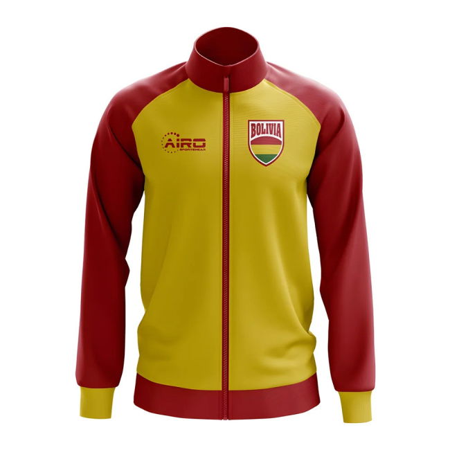 Player Bolivia Concept Football Track Jacket (Yellow) - Kids