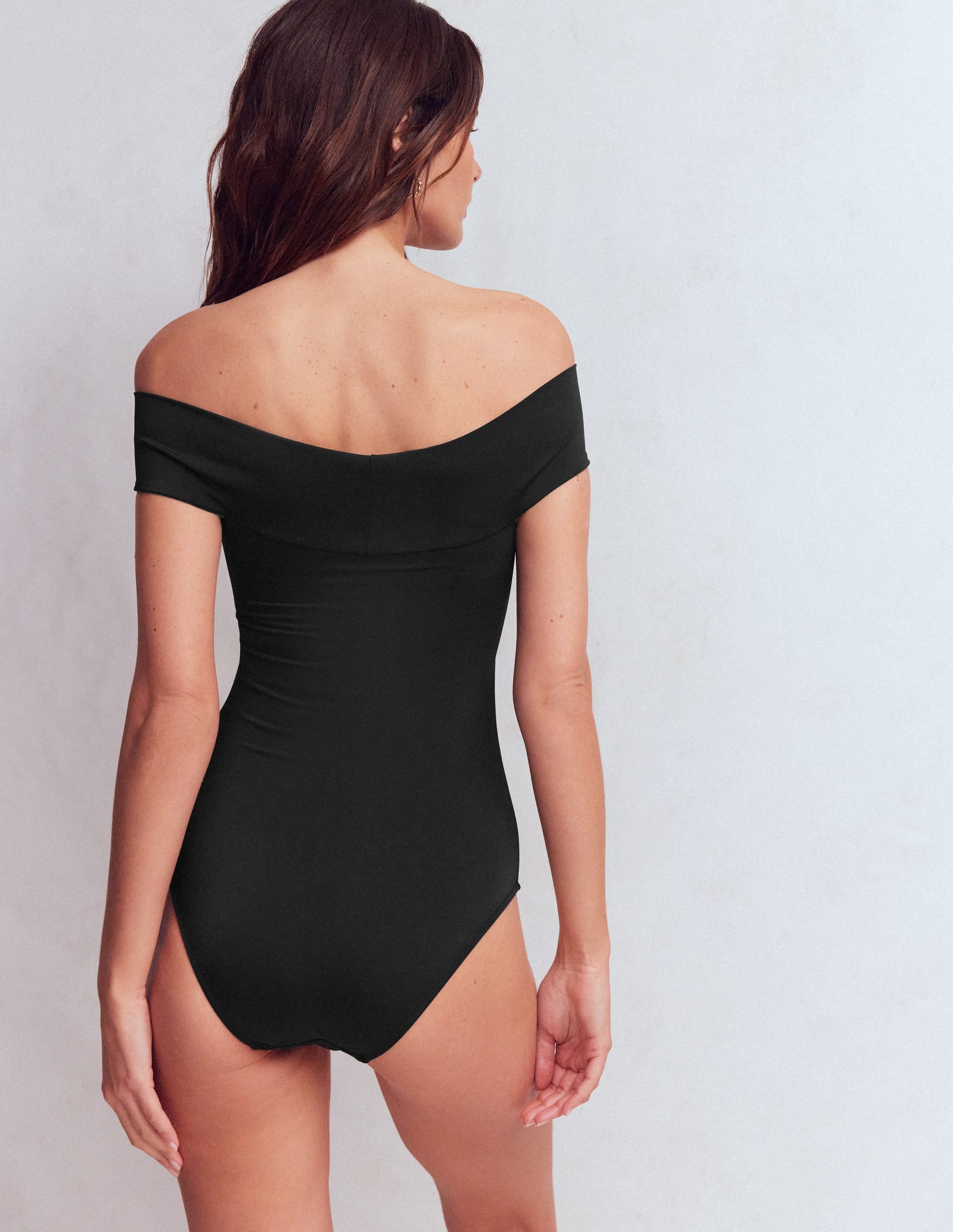 Bardot Wrap Swimsuit
