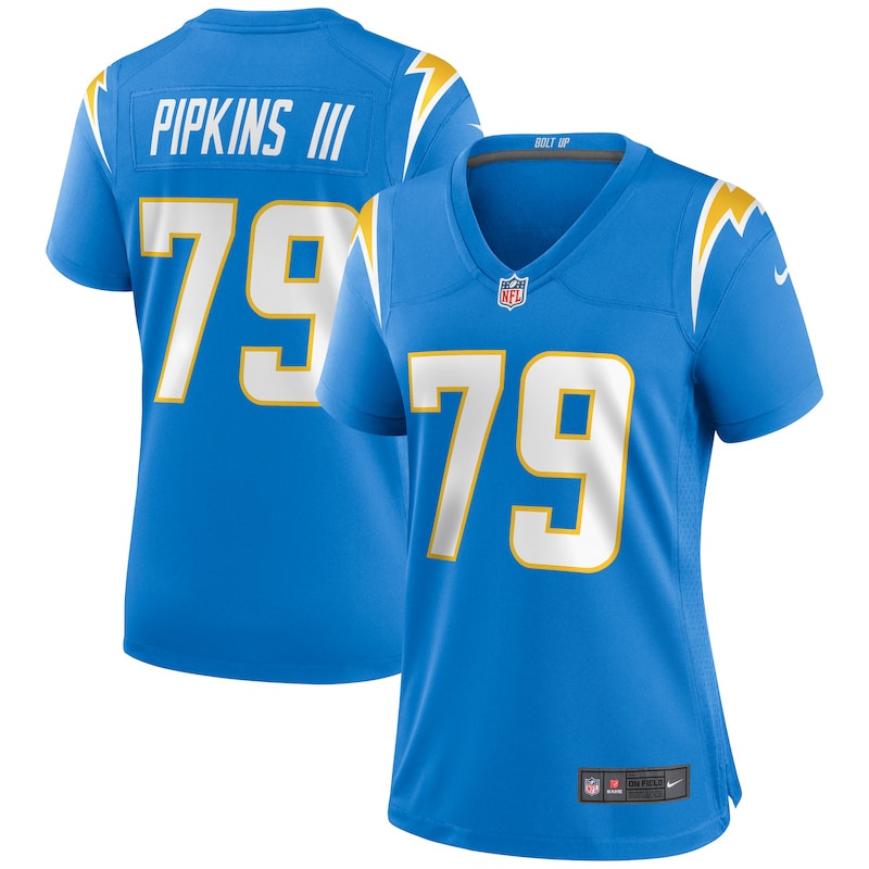 None Trey Pipkins III MVP Candidate LA Chargers Affordable Jersey