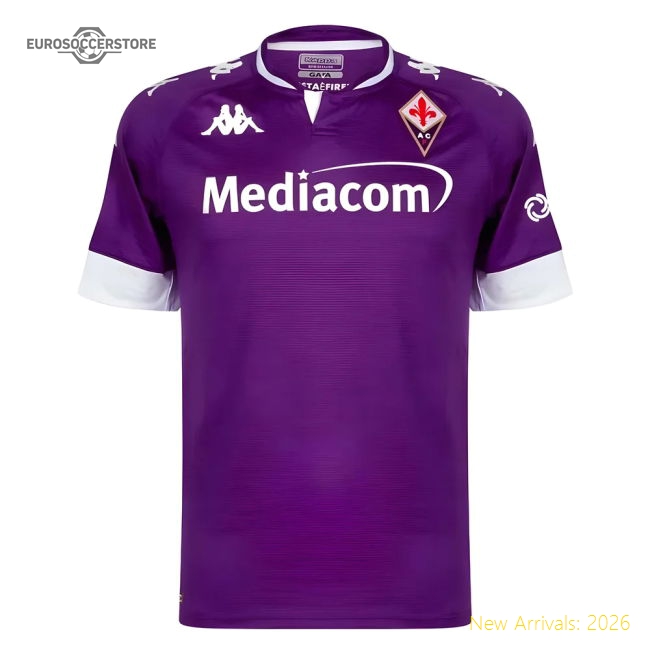 2020-2021 Fiorentina Home Jersey Soccer Shirt (Your Name)