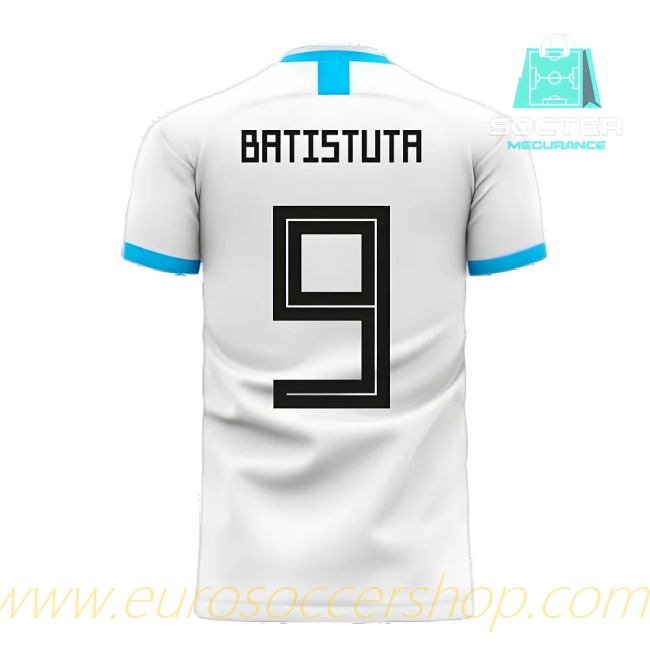 2025-26 Collection Argentina Home Kit Concept Edition (BATISTUTA 9)