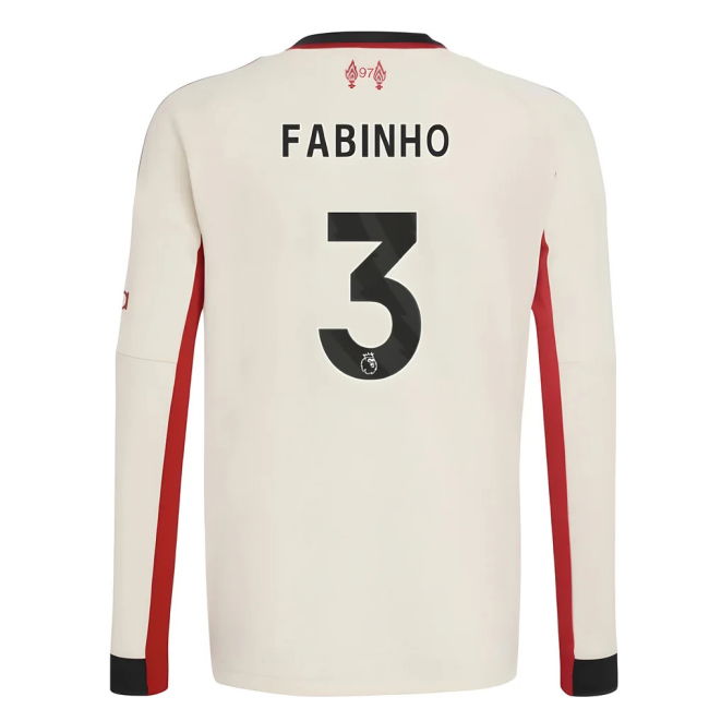 Official 2025-2026 Liverpool Away With Classic Design - Long Lasting