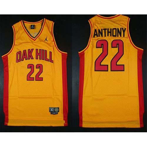 Carmelo #22 NYK Pro Series NBA Game Jersey Athletic