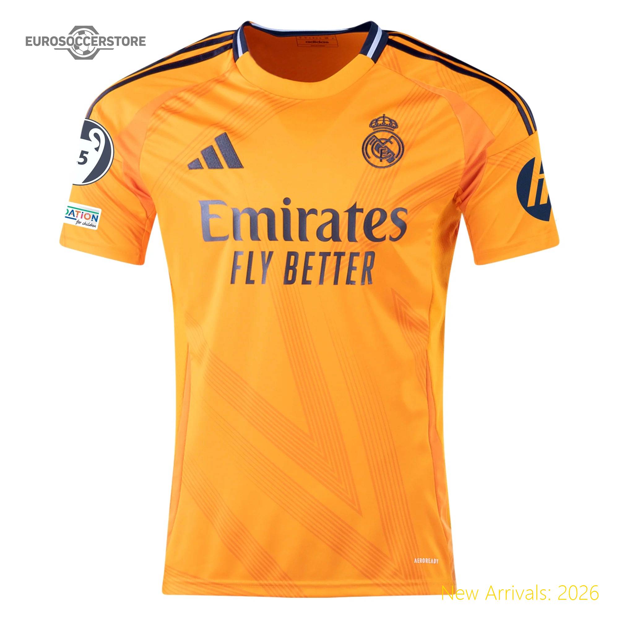 Classic Design Stylish Men Rma Team Premium-quality Away Jersey 2023