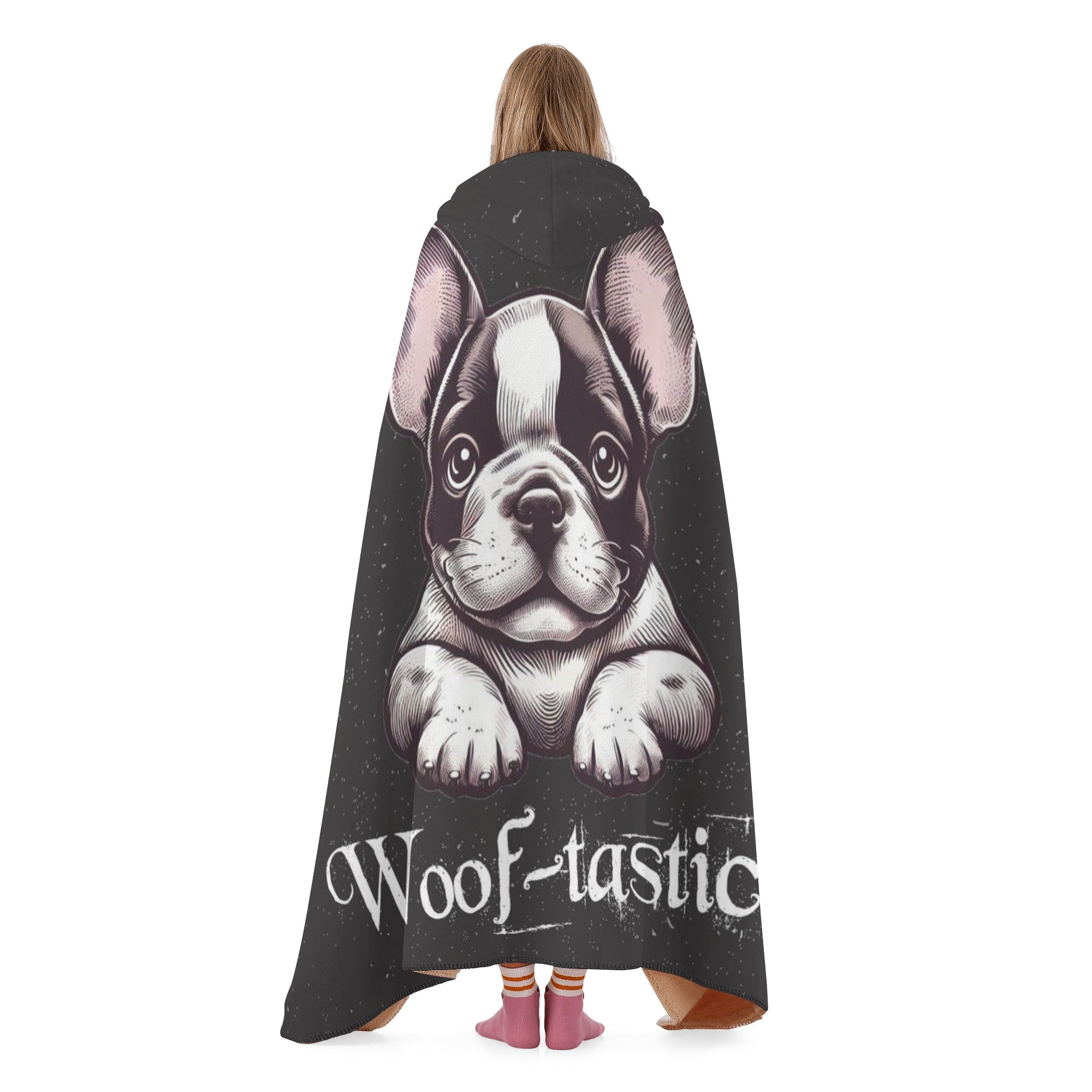 French Bulldog Tank Hooded Blanket Essential Dog Supply