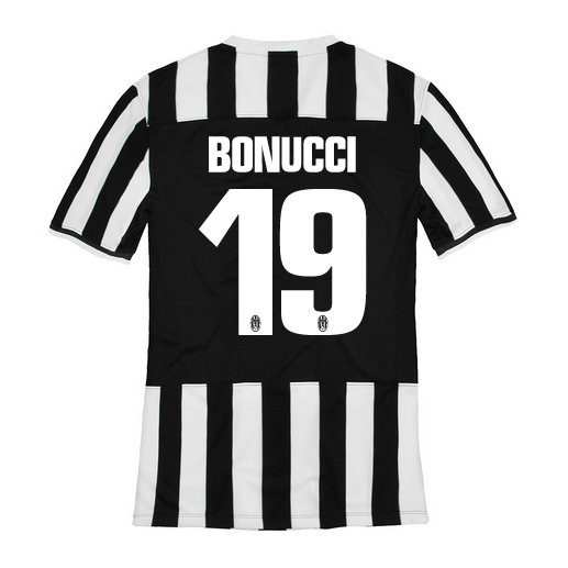 13-14 Juventus 19 Bonucci Home Jersey Shirt - Official Replica 1507