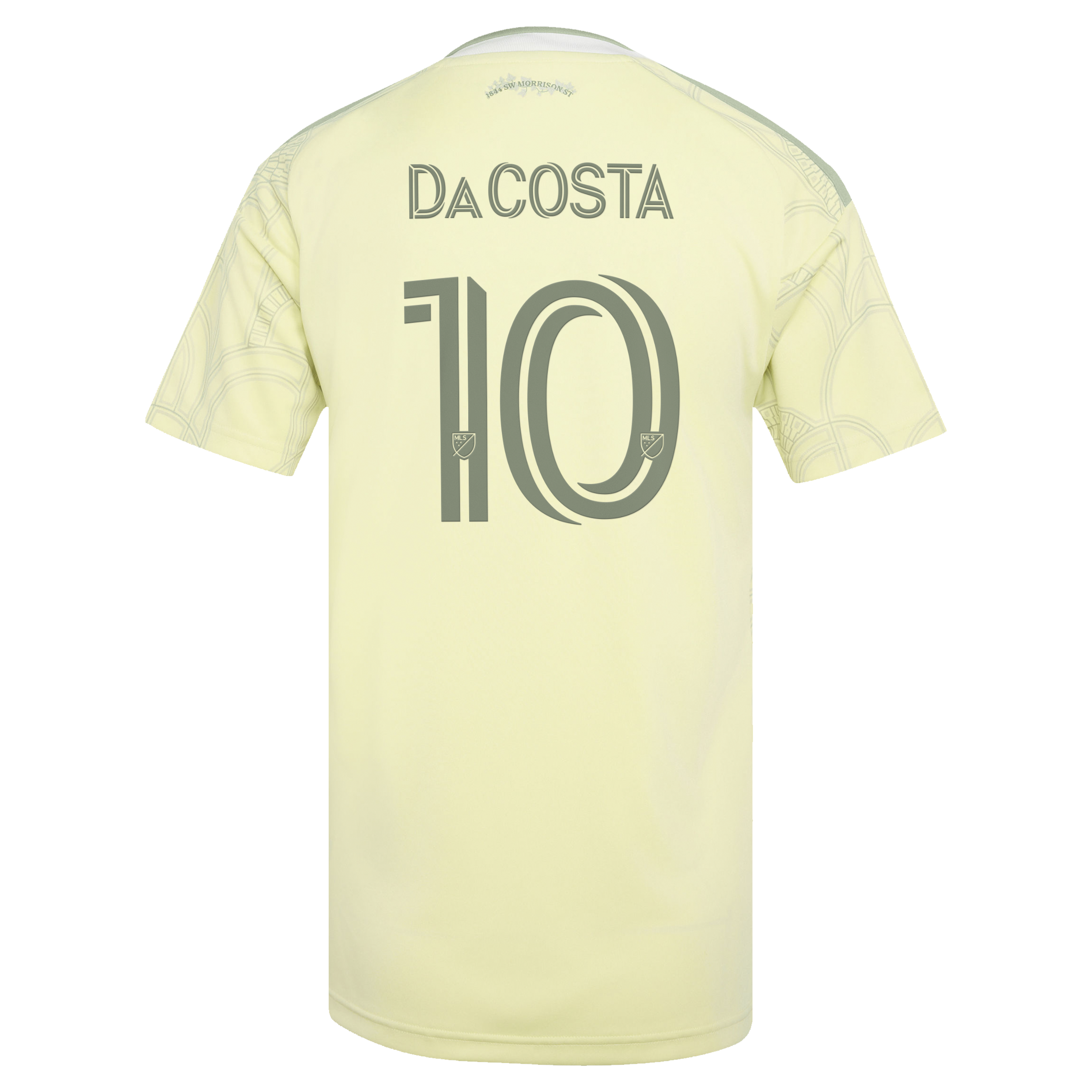 [SJH] David Da Costa Portland Timbers Women's 2026 Civic Stadium Kit Replica Jersey - Yellow